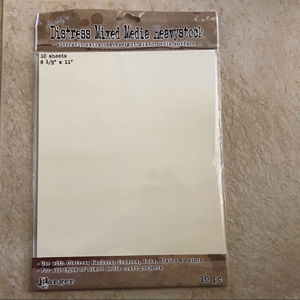 Tim Holtz Ranger Distress Mixed Media Heavystock